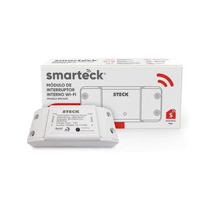 Módulo De Interruptor Interno Wi-Fi Smarteck 10A - Steck