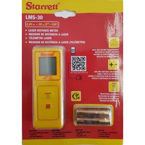 Medidor de Distância a Laser 30mts - Starrett