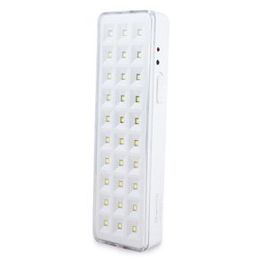 Luminária De Emergência 30 Leds 2w Slim – Segurimax