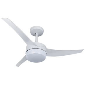 Ventilador De Teto Lunik Com 3 Pás  (Branco) Com Controle – Venti-Delta