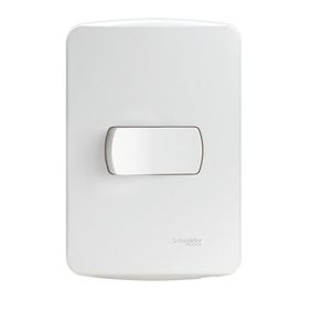 Placa Horizontal Com Interruptor Simples 10a Miluz – Schneider