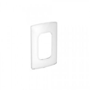 Placa 3 Postos 2x4 Sugar Branco Gloss Nereya Ref.663253 - Pial