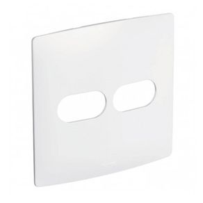 Placa 1+1 Posto 4x4 Branco Nereya Ref.663410 - Pial