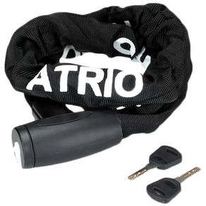 Cadeado de Corrente com Chave para Bike 8mm de Espessura 100cm em Poliéster Atrio - BI098 BI098