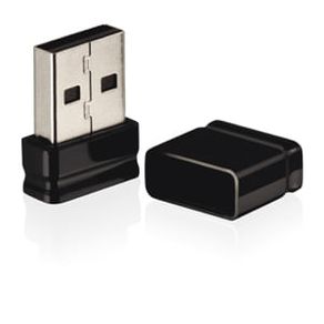 Pen Drive Multilaser Nano USB Leitura 10MB/s e Gravação 3MB/s Preto PD053