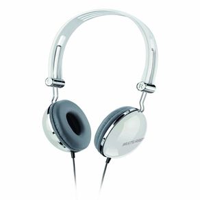 Fone De Ouvido Multilaser Headphone Vibe Design Retro P2 Branco Multilaser - PH054 PH054