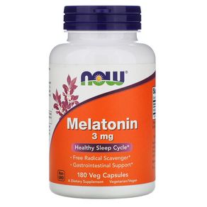 Melatonina 3 mg 180 Cápsulas Vegetais