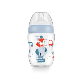 Mamadeira First Moments Marshmallow Azul 270ml +2 meses Fisher Price - BB1029 BB1029