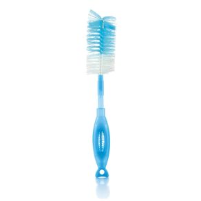 Escova Limpa Mamadeira e Bico Soft Clean 2 em 1 Azul Multikids Baby - BB153 BB153