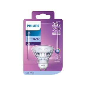 Lâmpada Led Dicróica GU10 4,8w Bivolt 6500k - Philips