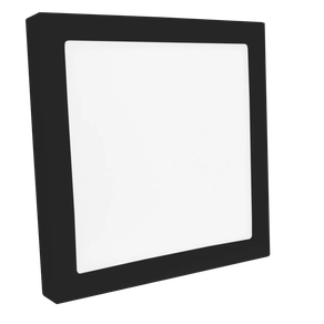Plafon Led Quadrado Sobrepor 17 X 17cm 4000k Biv.12w 900lms PT SE-240.1635 - Save Energy Save Energy
