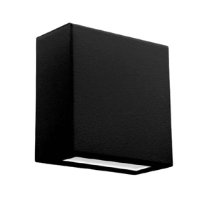 Arandela Effet05 2 Fachos 110x110x45mm Para 1 Lâmpada G9 - Incolustre | Preto