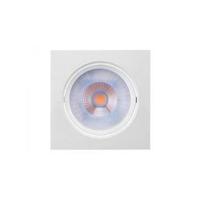 Spot Embutir Led Downlight 4,5w Gu10 Quadrado - Brilia | 2700k