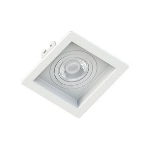 Spot Embutido Face Recuada Quadrado Mr11 Branco - Save Energy