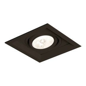 Spot Embutido Recuado Ii P/1 Par20 Preto - NewLine SPOT INCANDESCENTE EMB.RECUADO II P/1 PAR20 PT REF.IN50331PT NEW LINE