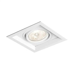 Spot Embutido Recuado Ii P/1 Ar111 Branco - NewLine SPOT INCANDESCENTE EMB.RECUADO II P/1 AR111 LED 50W REF.IN51351 BR/BR NEW LI