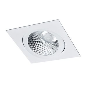 Spot Dicroica Emb. Quadrado Branco Fosco P/AR 111 Ref. MS1088/1 - Bella Luce Bella Luce