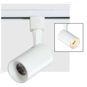 Spot Trilho Line Led 4W 3000K 320Lms 38º LD-018/4.30 - Ledos | Branco Fosco