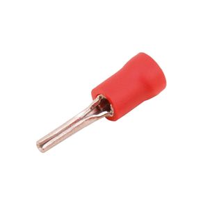 Terminal Pre-Isol Pino Vermelho (0,50 A 1,5mm) Longo - Penzel