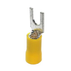 Terminal Pré-Isol Forquilha Amarelo (4,0 A 6,0mm) - Penzel