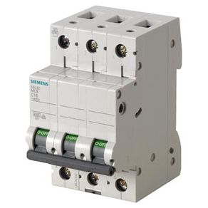 Disjuntor C Tripolar 5SL6 - Siemens | 20A