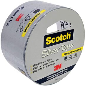 Fita Adesiva Silver Tape 45mm X 5m – 3M