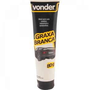 Graxa Branca 80gr  51.25.080.000 - Vonder Graxa Branca 80gr 51.25.080.000 - Vonder