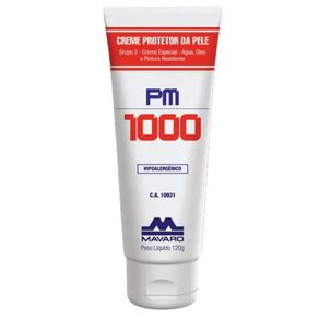 Creme Protetor De Pele Pm1000 120g Ca 10931 Grupo 3 - Mavaro