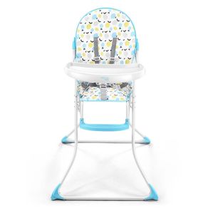 Cadeira de Alimentação Alta Slim 6M-15kg Azul Multikids Baby - BB369 BB369