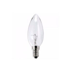 Lâmpada Vela Balão 60w 127v Transparente - Sadokin