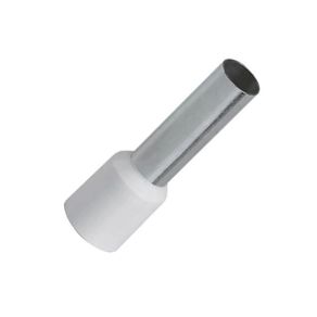 Terminal Pré-Isol Pino Ilhós Tubular Branco (0,50mm) - Penzel