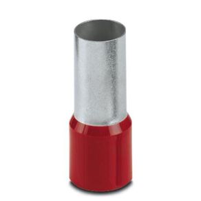 Terminal Pré-Isolado Pino Ilhós Tubular Ai 95-25 RD Com - Phoenix  Contact Terminal Pré-Isolado Pino Ilhós Tubular Ai 95-25 RD Com - Phoenix Contact