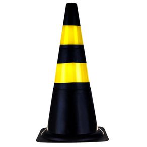 Cone Sinalização Refletivo 75cm – Ledan