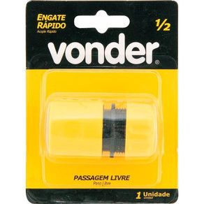 Engate Rapido P/ Mangueira 1/2 - Vonder