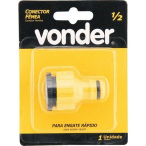 Jardim Conector Fêmea P/ Engate Rapido 3/4 E 1/2 - Vonder