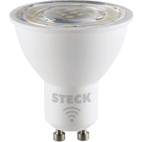 Lampada Led Spot Dicroica Decorativa Smarteck Wi-Fi 4,8w Biv. Rgb Ref.Smal3susi - Steck Steck