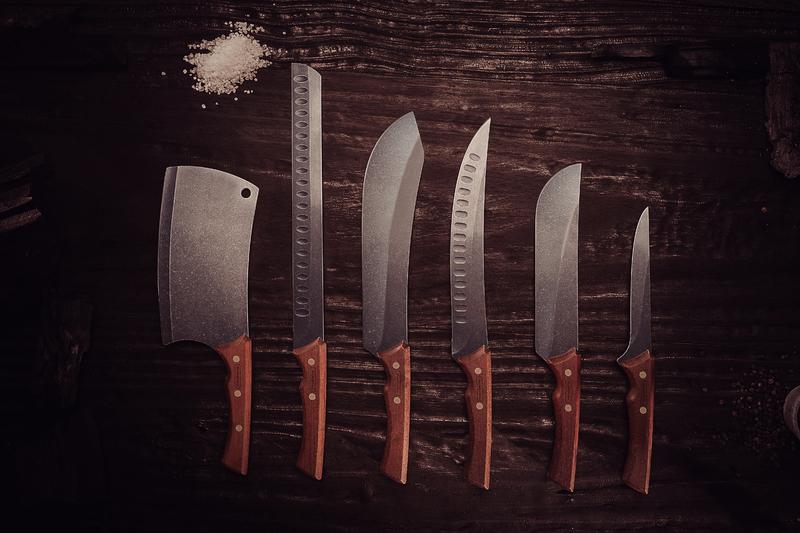 Faca Butcher/Carne 10' Churrasco Black Tramontina - Imagem 3