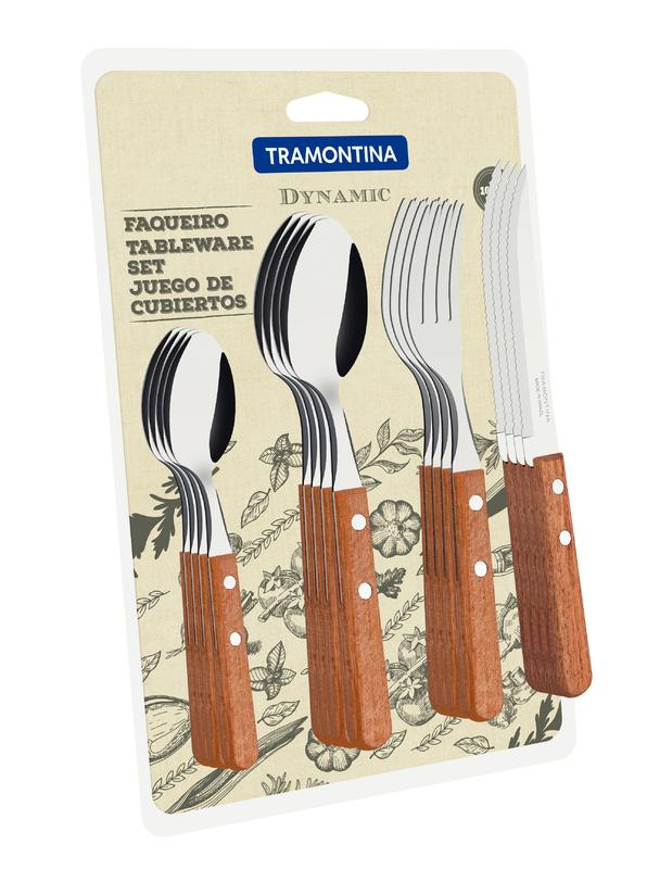 Conjunto Talheres Inox 16 Peças Dynamic Tramontina - Imagem 2