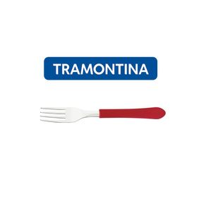 Kit Restaurante 100 Garfos Tramontina Vermelho