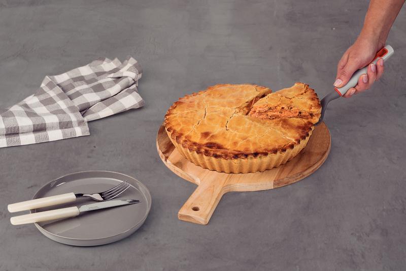 Espatula Pizza e Bolo Nylon Verano Cinza Tramontina - Imagem 4