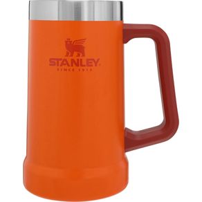 Caneca Térmica De Cerveja Laranja 709ml Stanley