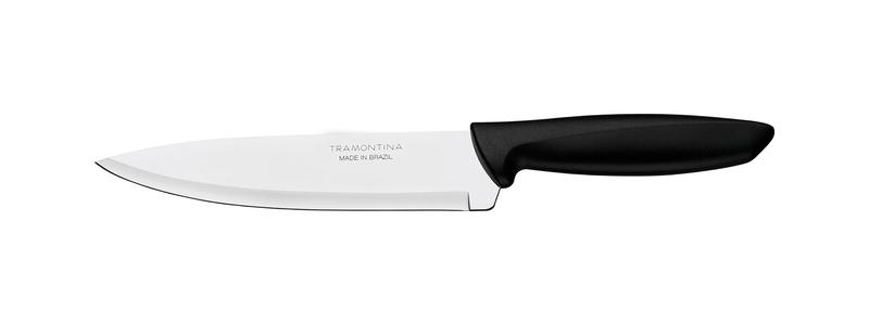 Faca Chef Inox 7" Plenus Preto Tramontina