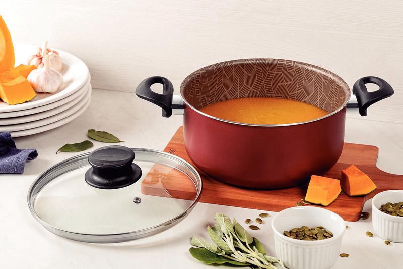 Caçarola 24 cm Paris Vermelho Tramontina - Imagem 6