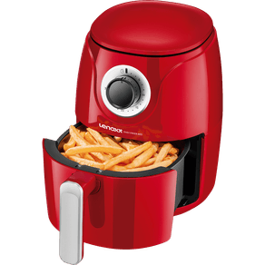 Fritadeira Sem Óleo 2,5L  Lenoxx Easy Fryer Red VOLTAGEM:110V