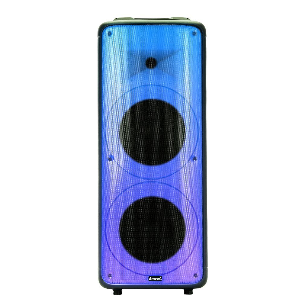 Caixa Som Amplificada ACA 2000 Party Vox Amvox 2000w Bivolt - Imagem 3