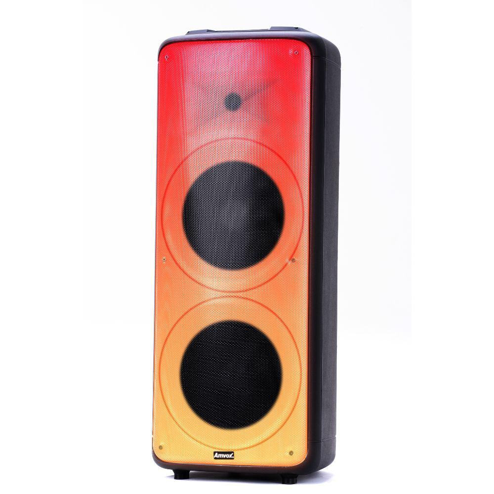 Caixa Som Amplificada ACA 2000 Party Vox Amvox 2000w Bivolt - Imagem 5