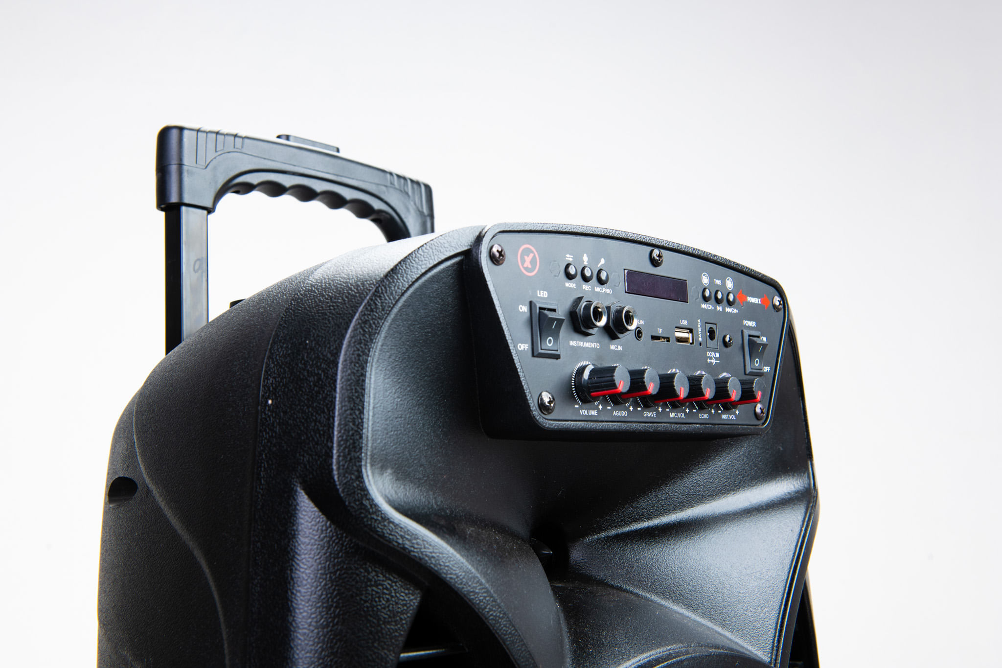 Caixa Amplificada Amvox 480W ACA 480 VIPER II - Imagem 8