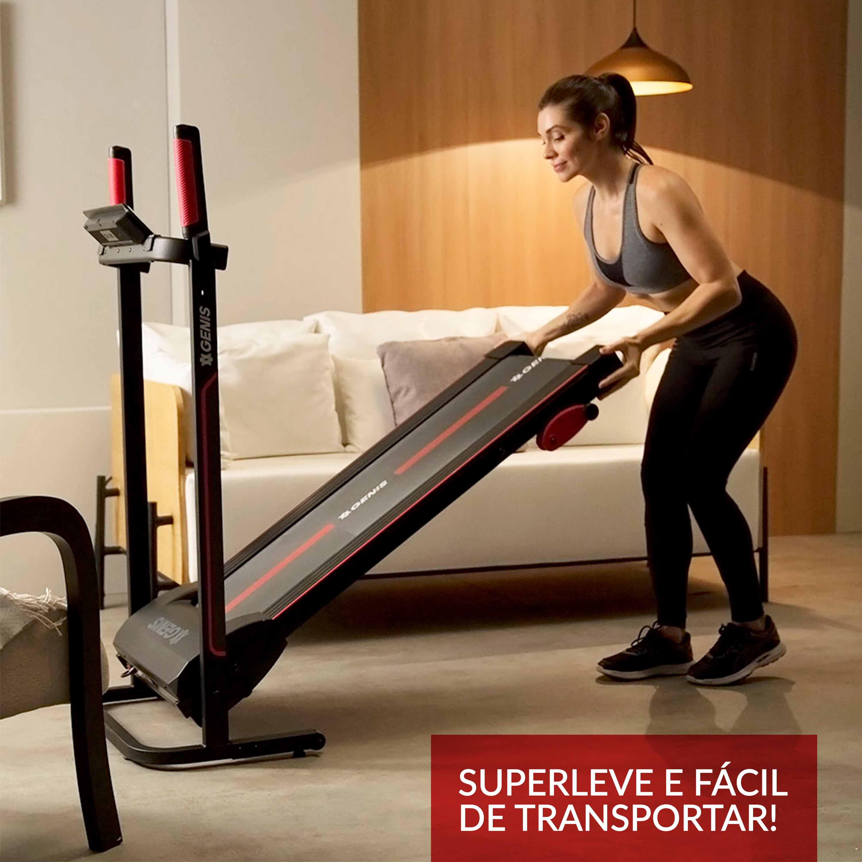 Esteira Ergométrica Dobrável Genis GT 500 - Imagem 5