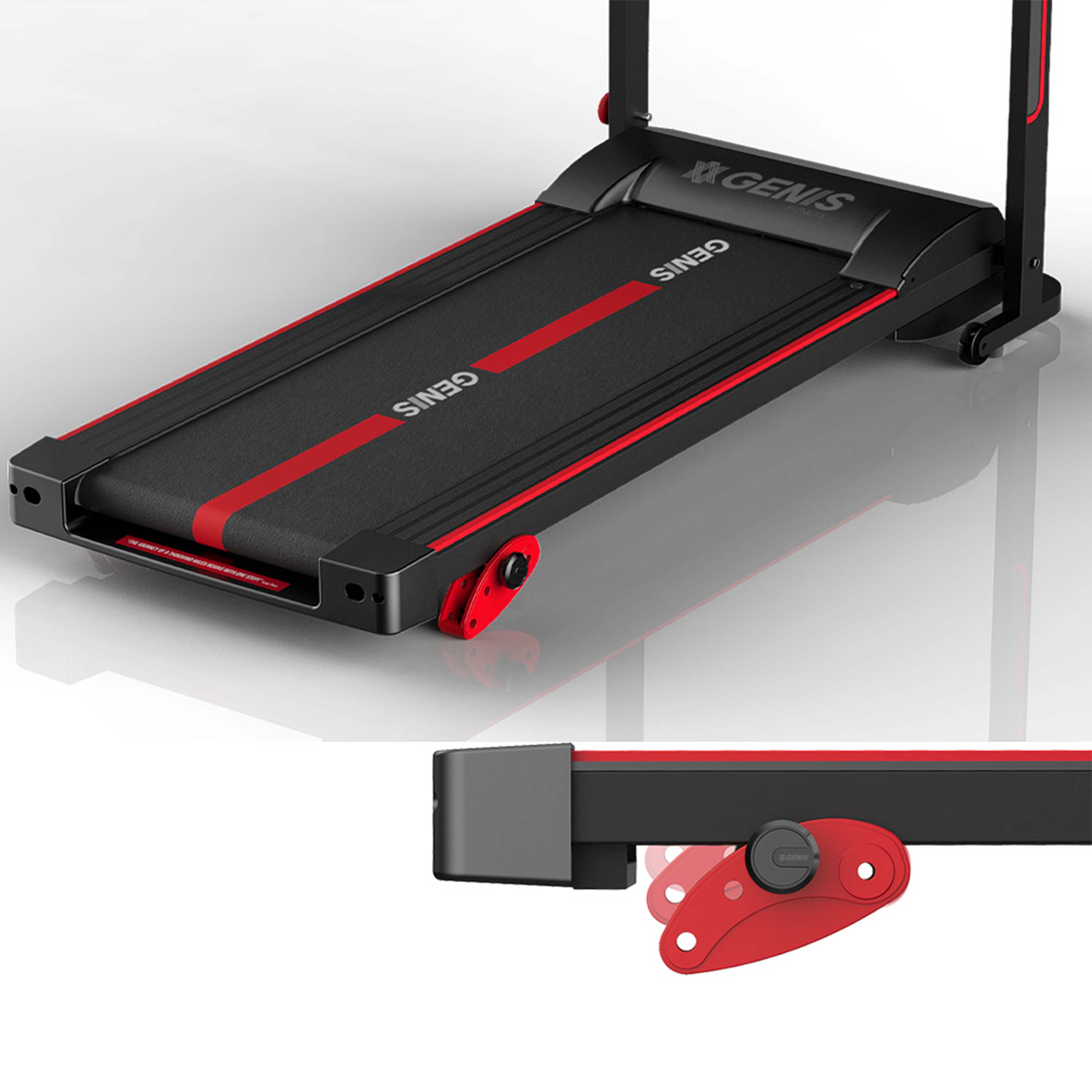 Esteira Ergométrica Dobrável Genis GT 500 - Imagem 12