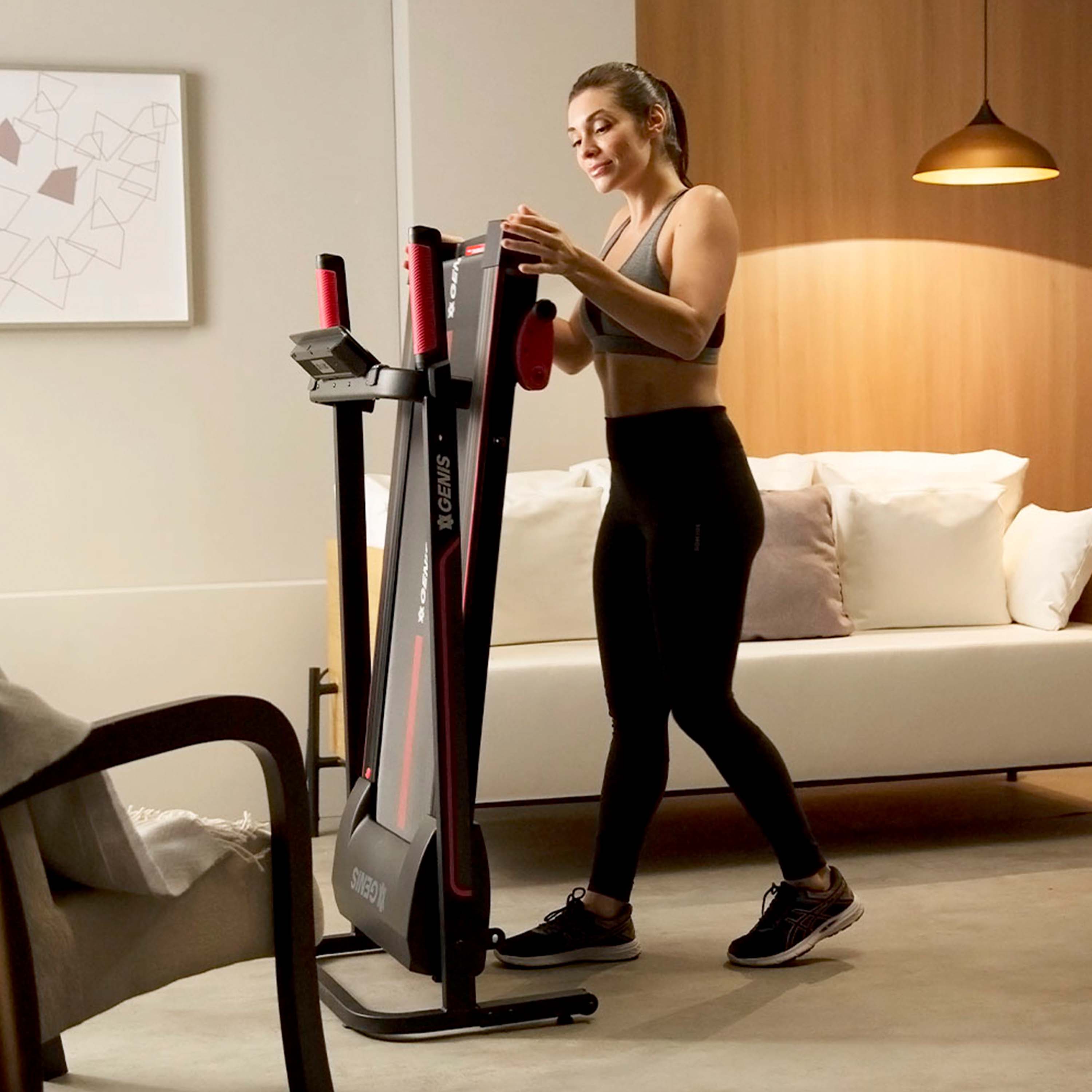 Esteira Ergométrica Dobrável Genis GT 500 - Imagem 4